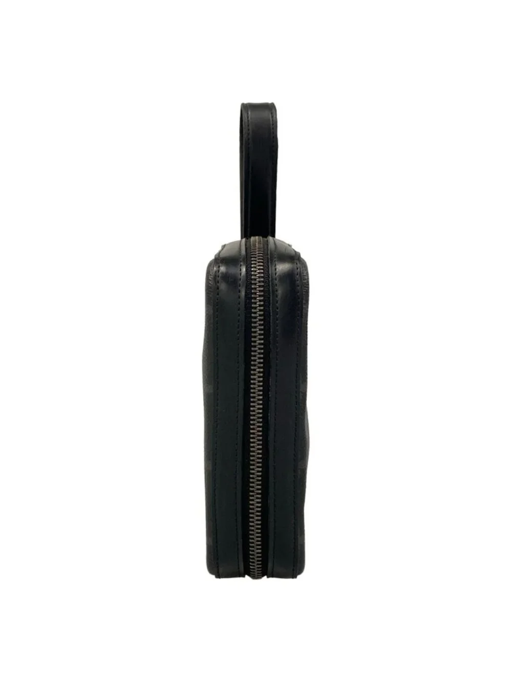 Louis Vuitton Monogram Canvas Box Clutch Eclipse